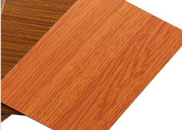 Wood Texture Antibacterial Board Interior Wall Cladding Sheet SGS Certification