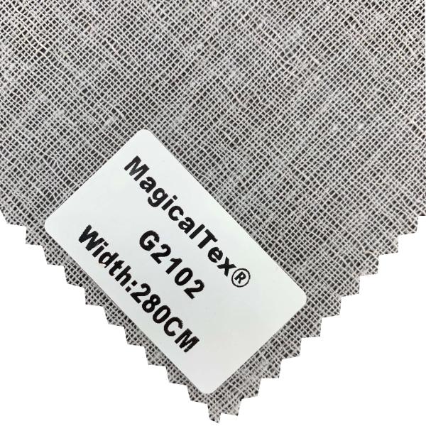 Groupeve Semi-Blackout Motorized Blinds Fabric For Outdoor Roller Shades With 7-8 Color Fastness
