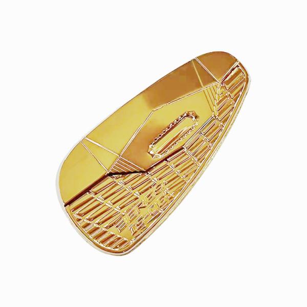 High End Nickel Silver Metal Signs Professional Manufacturing for Electroplated Logos