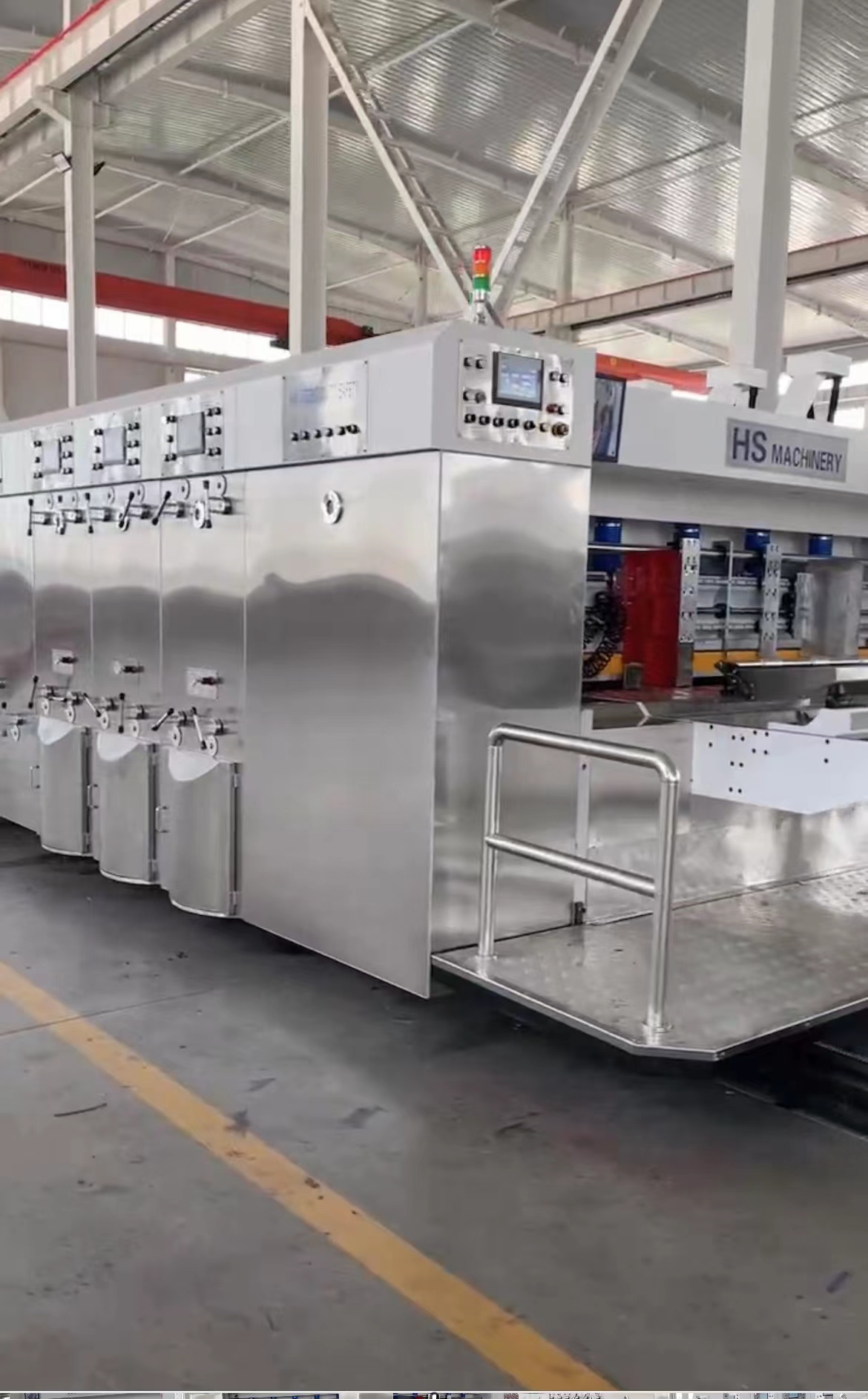 380v Semi автоматические умирают производственная линия коробки автомата для резки встроенная рифленая