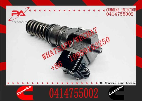 Bomba de combustible diesel de ferrocarril común 0986445004 bomba de alta presión 0414755002 0414755003