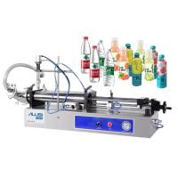 316L Máquina de enchimento de garrafas de bebidas semiautomática horizontal pneumática