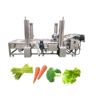 Máquina de limpeza automática de bolhas de vegetais e frutas com opções personalizadas
