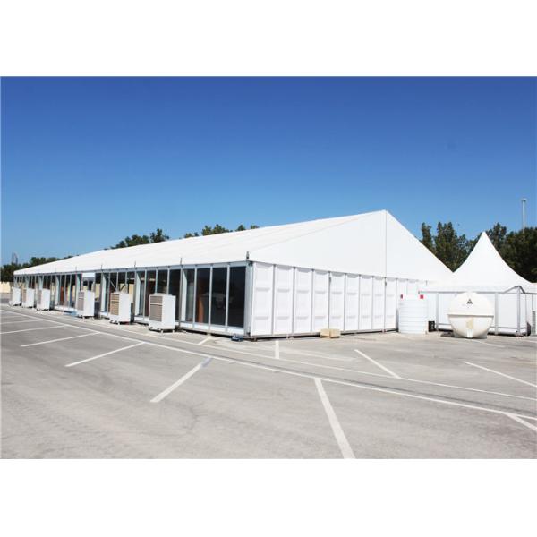 Movable Logistics Commercial Clear Tents For Weddings Customized Aluminum Alloy