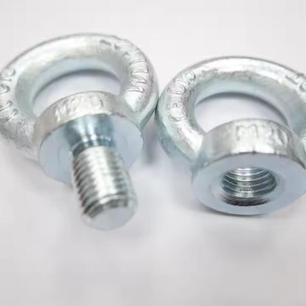 ZINC Finish Eye Bolt Eye Screw M6-M36 Carbon Steel Lifting Ring with Galvanized DIN580