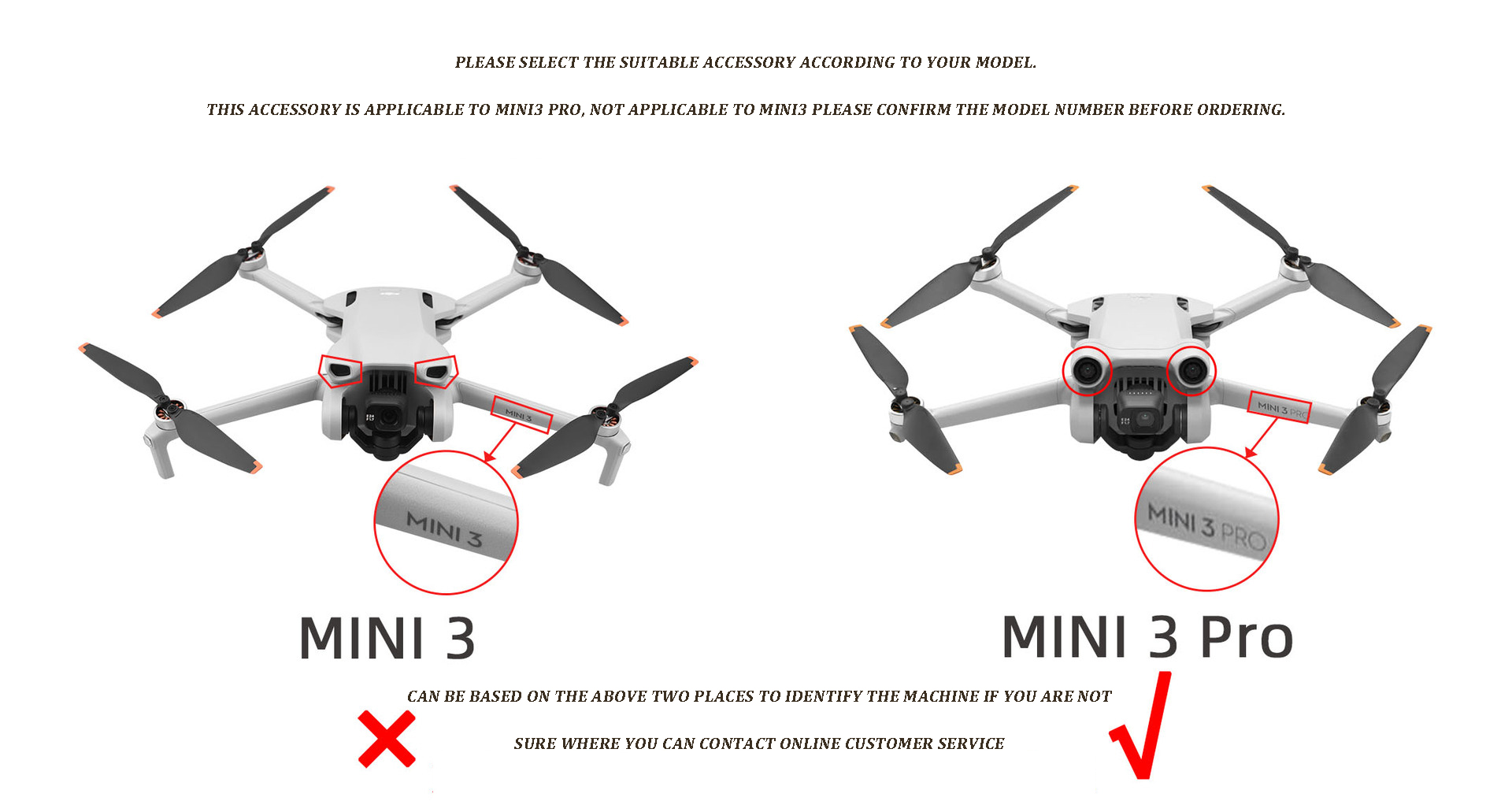 Mini Propeller Blade Wing Drone 6030 Accessories Drones For Dji 3 Pro