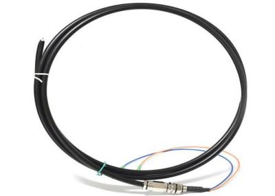 Outdoor Optical Fiber Pigtail SC / APC 2 Core Black Jacket For Local Area Network