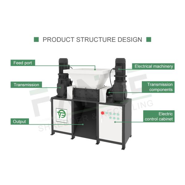 FANTE High Output Small Paper Shredder for Processing Carton Sheets Magazines and Paper Scrap in Small Business Settings