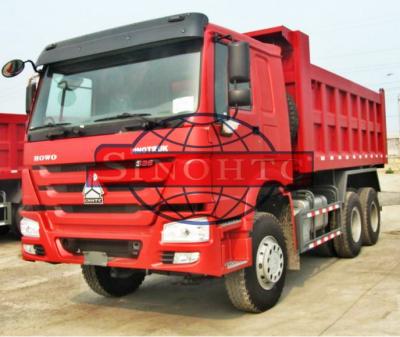 3 Axles Utility Dump Truck 290hp / 336hp Engine Power Assistant LHD / RHD Steering