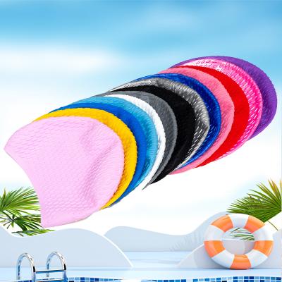 Capota de baño de silicona elegante y muy cómoda, resistente al cloro y impermeable para todos los nadadores