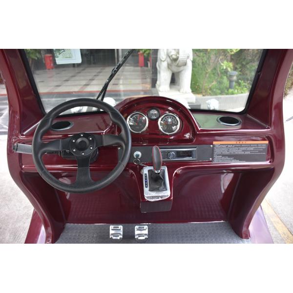 48V DC Motor Electric Classic Cars 8 Person Old Golf Carts For VIP Reception