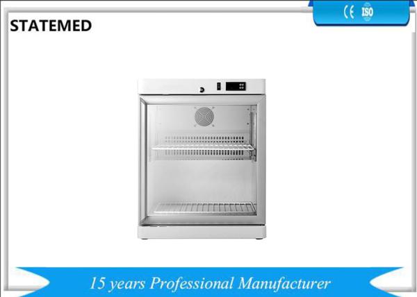 2℃ - 8℃ Mini Pharmaceutical Grade Refrigerator 60l Capacity With Glass Door