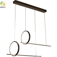 Cuisine en aluminium accrochante réglable de Ring Pendant Light Fixture For dinant le salon