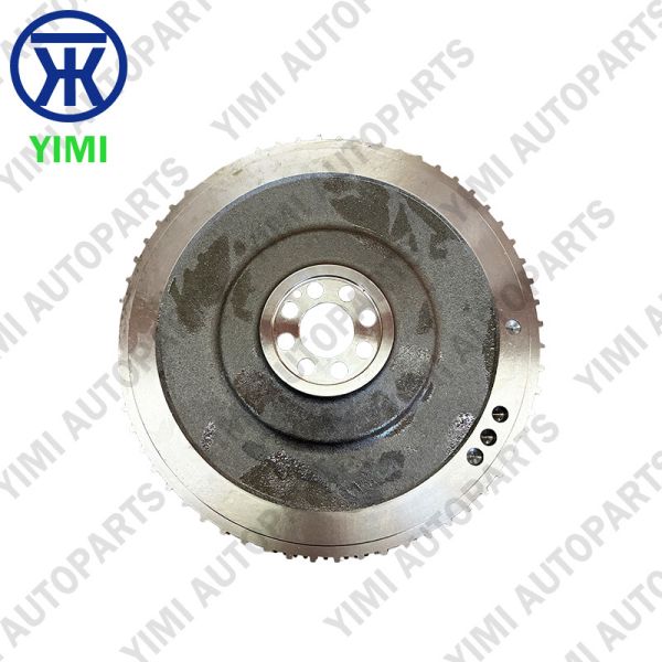 300mm Diameter Flywheel with Nodular Cast Iron Construction and Precision-Ground Clutch Surface for ISUZU NMR NQR 4HV1 Diesel Engine