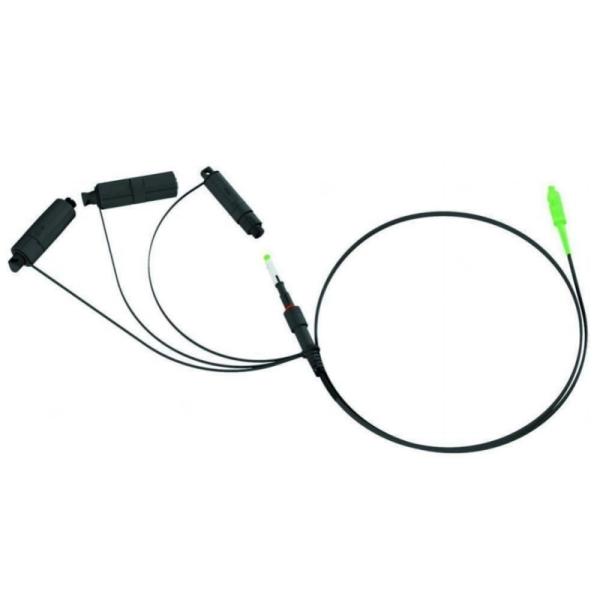 FTTH Waterproof Fiber Optic Connector with IP68 Waterproof Level and 9 Connector Types