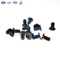 M1.6 Carbon Steel Black Zinc Micro Screws 2mm-50mm Flat Head
