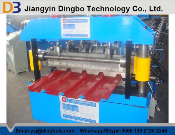 Wall Panel Steel Sheet Roll Forming Machine In Construction For Outdoor Decoration