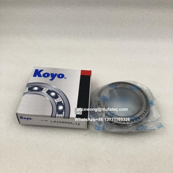 Ford 2009-2023 Transit Les roulements de fourgon Roulements de roue LM104949/11 roulements à rouleaux coniques 19.05x45.2374x16.637mm