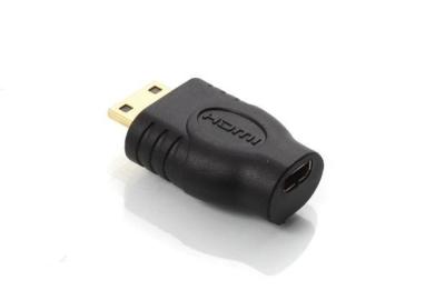 micro hdmi female adapter,mini hdmi M to micro hdmi F adapter for digital camera