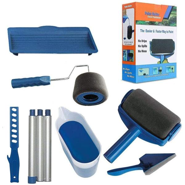 Экономическая 19*6*20cm Pro щетка печатания стены набора 9pcs ролика краски