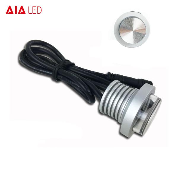 Anti glare 1W recessed outdoor small size LED dwonlight for bookstore used