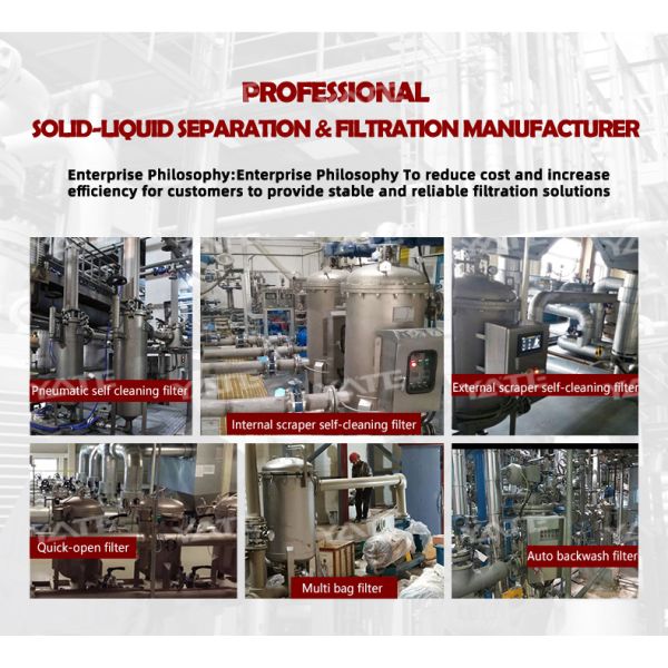 Stainless Steel 304 Automatic Backwash Filter with 20 μm Filtration Precision and 0.6Mpa Working Pressure