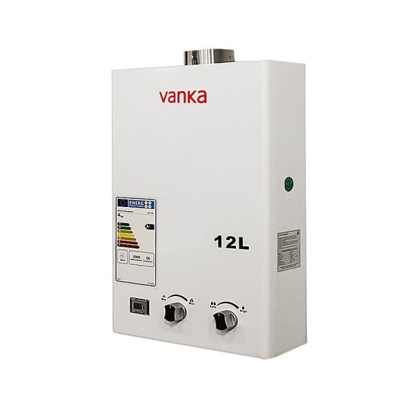Digital Adjustable Forced Exhaust Gas Heater Quiet Operation Anti Freeze 12L 24L Options