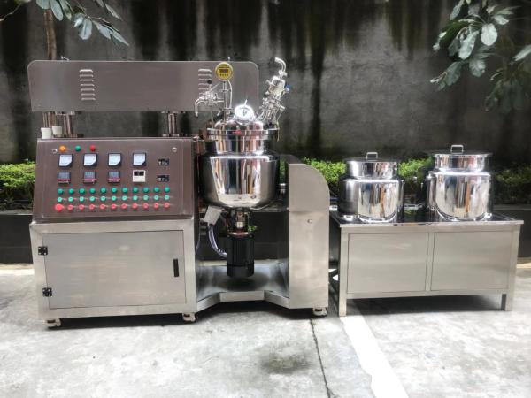 Lift-type cosmetics manufacture cosmetic skin whitening body lotion cream vacuum emulsifying mixer
