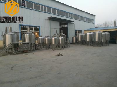 5HL Microbrewery  Beer Brewing Equipment , automated beer brewing system with data acquisition
