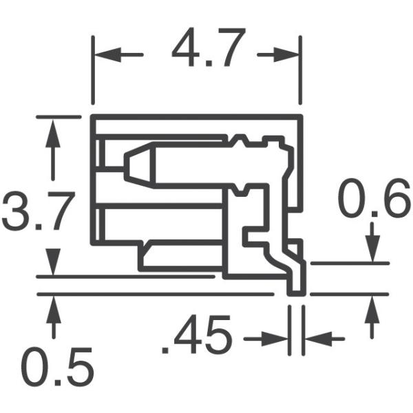 533980371 SMT Friction Lock Vertical Header and Receptacle printed circuit board tv circuit boards