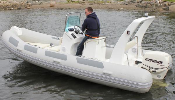 2022  rigid hull inflatable rib boat 17ft  with back cabin  rib520B
