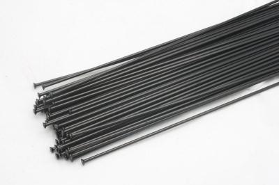 DT swiss Competition spoke 2.0/1.8 round spoke J-bend /straight pull head spokes 210-310mm black/silver color
