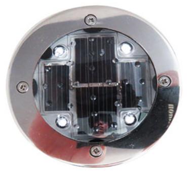 Buried Polycarbonate Underground Solar Light 1200MAH 1.2V Dia 120mm