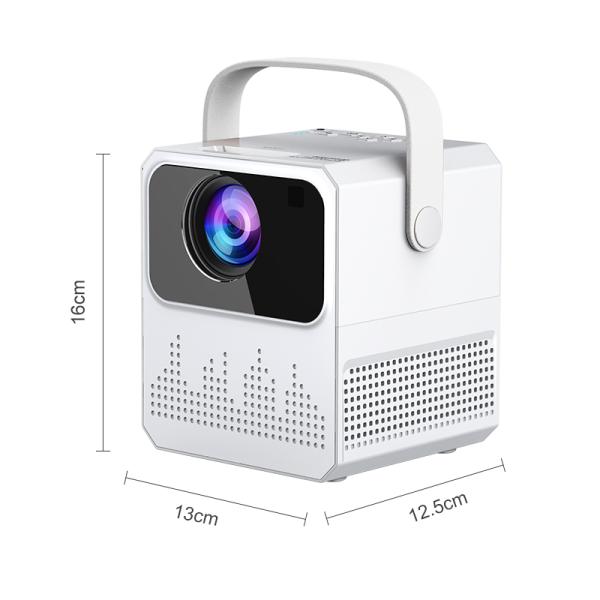USB AV VGA портативный HD LED проектор T2 Mini Multi Function 1.2KG