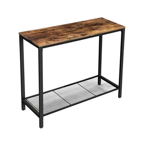 Industrial Console Table, Rustic Sofa Table, Particleboard Console Table, ULNT86X