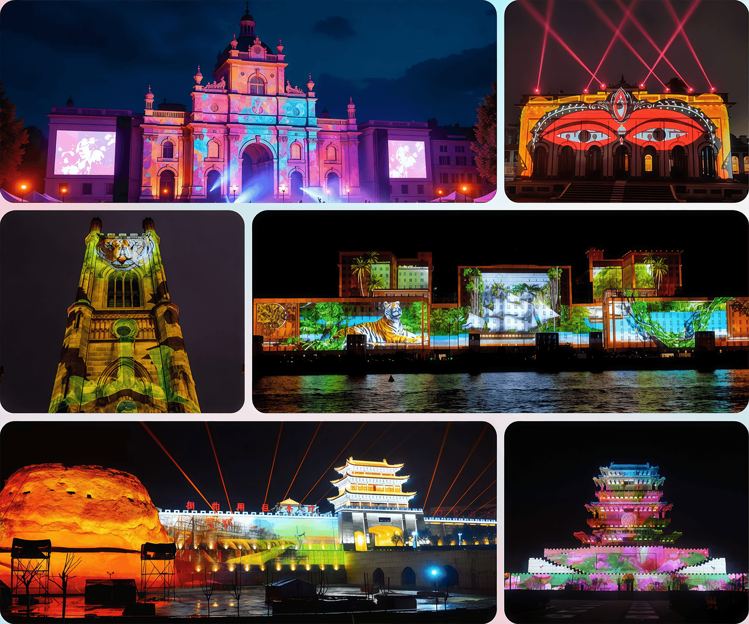 25000 Lumens 3D Mapping Projector WUXGA 3LCD Dual Color Laser Flexible Lens Options