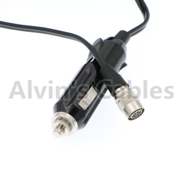 Женщина Пин Хиросе 6 кабеля силового кабеля 5м серой камеры пункта видео- к лихтеру сигареты автомобиля