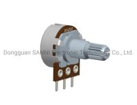 L'axe d'unité simple a scellé le bâti horizontal rotatoire RV16110N0 du potentiomètre 16mm