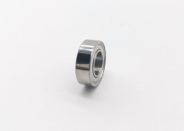 Deep Groove High Speed Ball Bearing 608ZZ , Thin Wall Ball Bearings With Low Torque