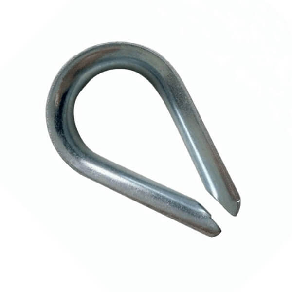 2 G-411 Wire Rope Thimble Durable Stainless Steel 304/316 Fittings For 3/8