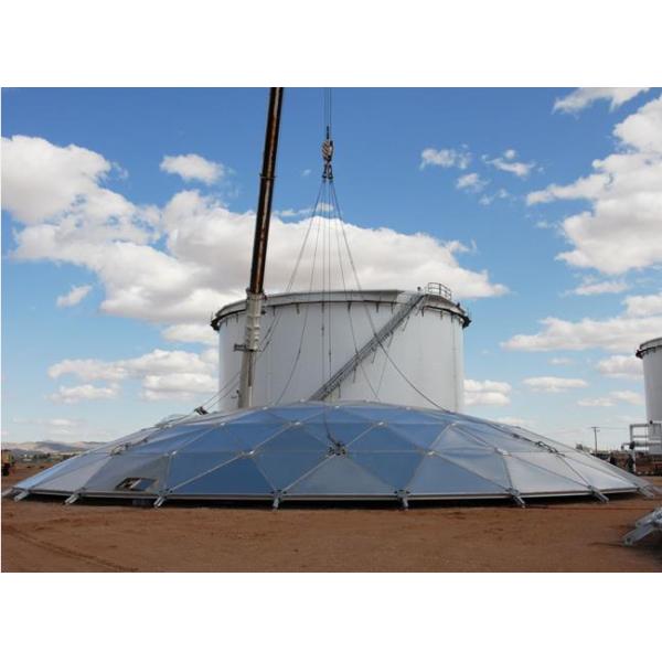 Алюминиевая крыша купола крыш геодезического купола цистерн для хранения алюминиевая/на открытом воздухе штемпелюя купол металлического листа
