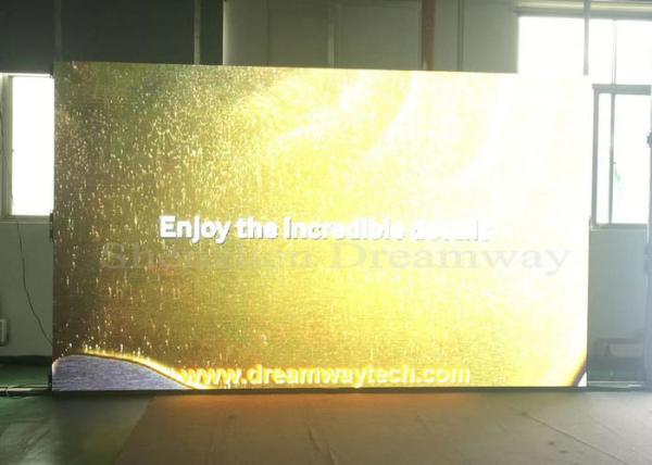 PH 6 Visual Solution Full Color Led Display Board Iron Cabinet Without Back Door