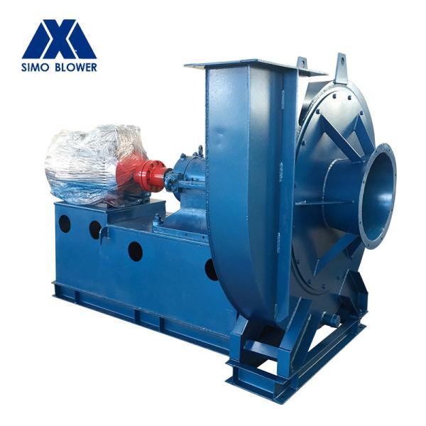 Ventilateur à débit centrifuge industriel ≥ 50% pour un débit d'air de 3000 à 300000 m3/h et une pression de 2000 à 10000 Pa