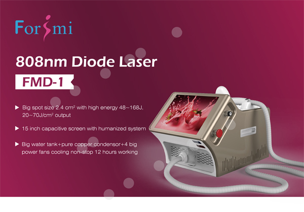 Max 10Hz Diode laser in motion hair removal machine for men and women