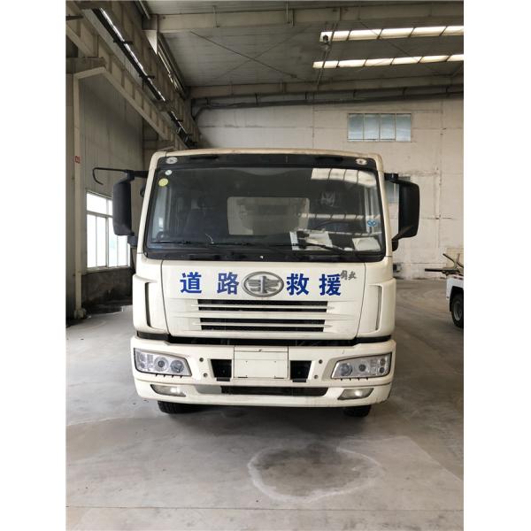 8230kg Middle-Duty (FAW) Road Wrecker Min. Speed Of Steel Cable 7m/Min