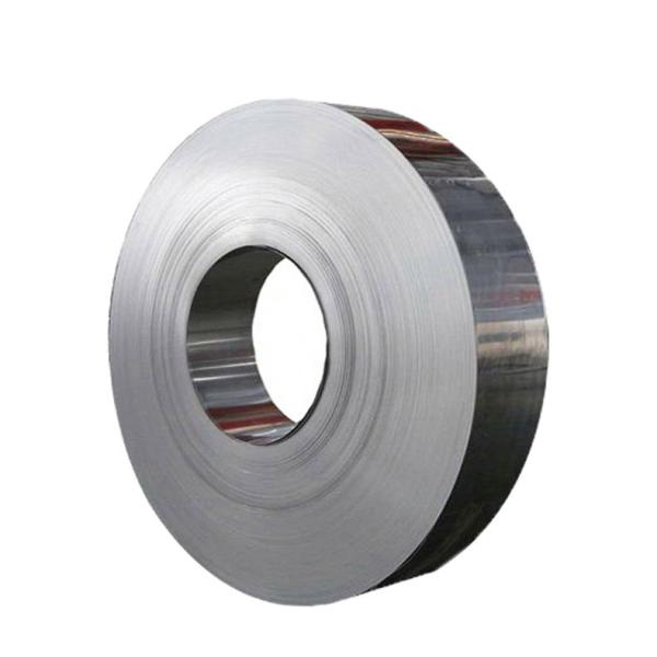 AISI 304 201 Stainless Steel Strip Cut Edge Round Hardness 43-47hrc