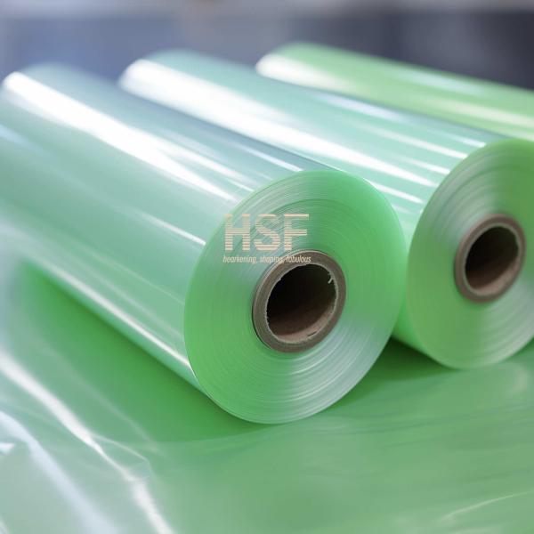 HSF зеленая моноориентированная полипропиленовая пленка MOPP пленка OEM ODM