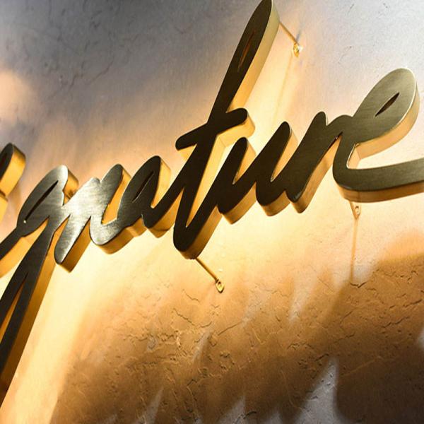 4ft Large-Sized Luminous Characters Wholesale Billboard Letter Logo Decoration Background Wall Letter Light Board