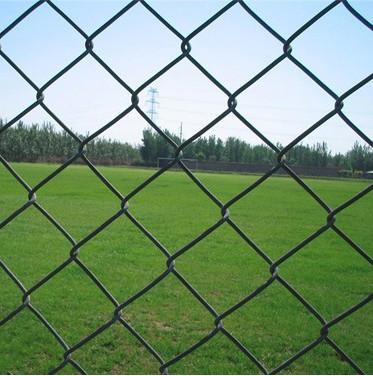 Hot Dip Galvanized Chain Link Security Fence / 6 Foot Chain Link Gate