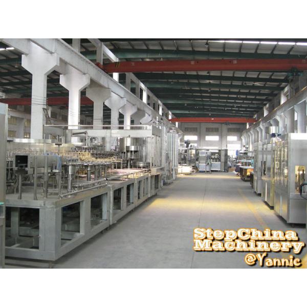 PLC Control PET Bottle Filling Machine 10000 BPH 500ml Production Capacity